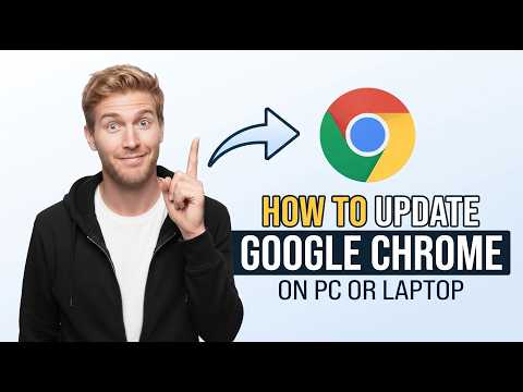 How To UPDATE Google Chrome On PC Or Laptop (QUICK & EASY) 2026