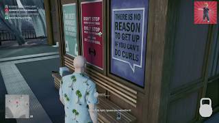 Hitman 2 Funny glitch - Last Resort Haven Island DLC
