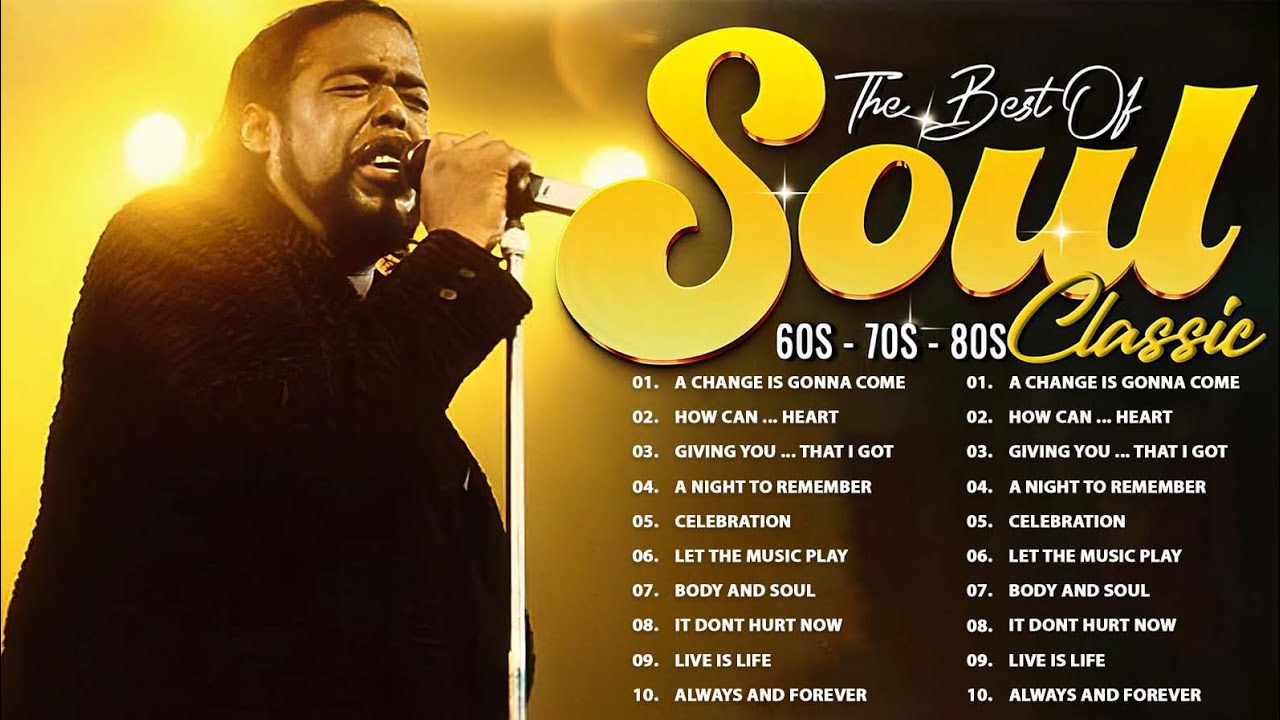 Barry White, Marvin Gaye, Al Green, Stevie Wonder, Luther Vandross - 60's 70's RnB Soul Groove