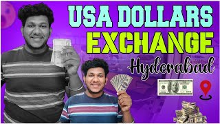 USA DOLLAR EXCHANGE IN HYDERABAD//DOLLAR INDIA RUPEES//INDIAN CURRENCY