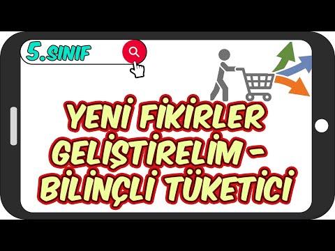 Yeni Fikirler Geliştirelim - Bilinçli Tüketici 📕 5.Sınıf Sosyal #2023