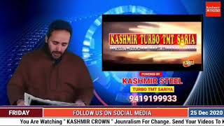 Kashmir Crown Presents Morning News Headlines