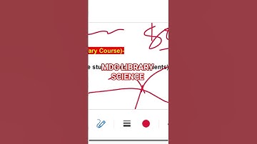 MDC LIBRARY INFORMATION AND MEDIA SCIENCES | LIBRARY SCIENCE | BA BSC BCOM 1ST SEMESTER MDC | NEP