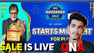 iPhone14  Deal Out Now | Sale Is Live Flipkart Big Dussehra sale & Amazon Great Indian Festival Qna