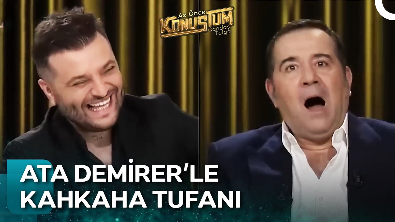 Ata Demirer'le Stüdyoda Komik Anlar | Candaş Tolga Işık ile Az Önce Konuştum