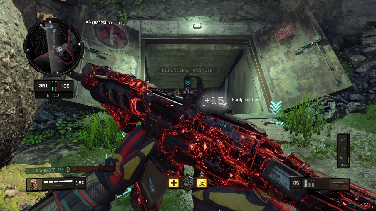 Black Ops 4 Chaos Hardpoint gameplay 200+ kills