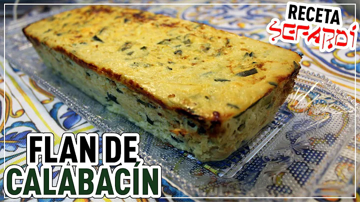 Flan de calabacn o Tortilla de calabacn al horno| ...