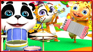 Job Boo Boo Song, Wheels on the Bus  Baby Panda  Nursery Rhymes, song.