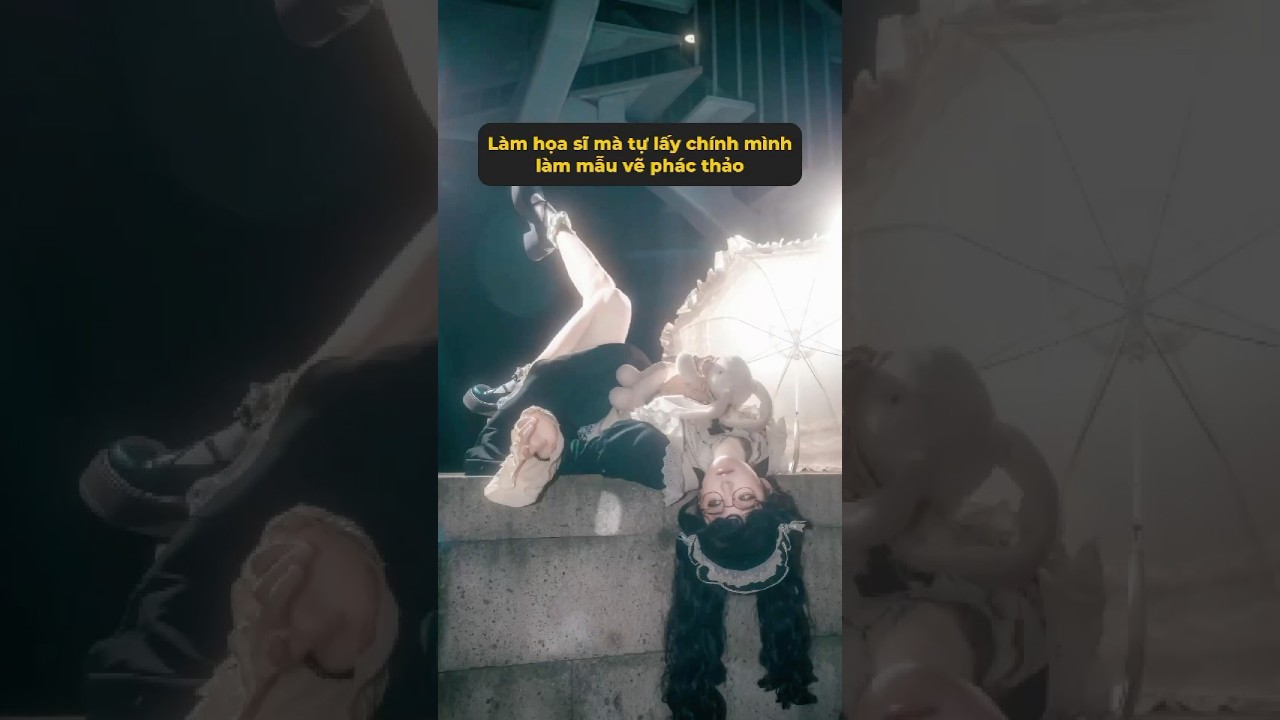Tự vẽ chính mình ~ #meowcosplay #shorts