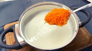 DO NOT BUY CHEESE❗️ The secret is in carrots! Only 3 Ingredients