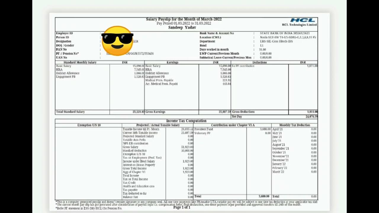 Hcl Payment Slip How Much Money Hcl Give For Freshers 24k For hcl-payment-slip-how-much-money-hcl-give-for-freshers-24k-for