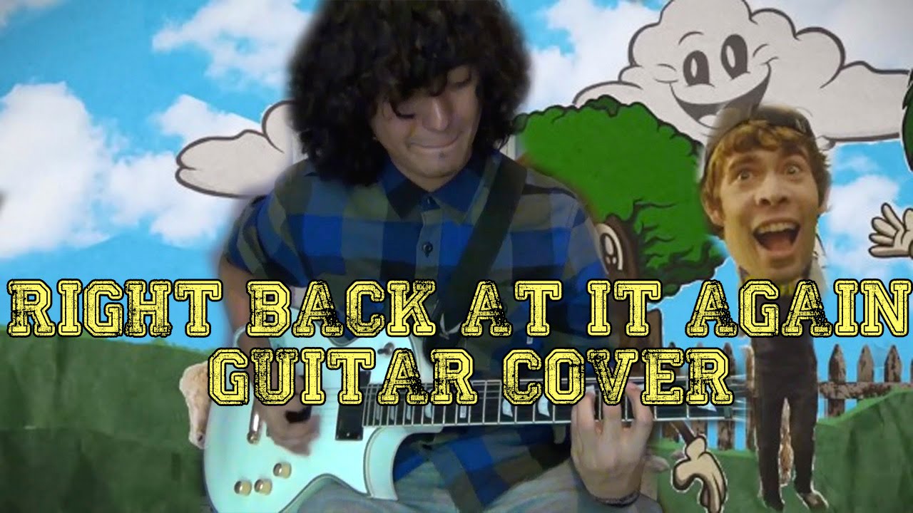 Right Back at it Again - A Day to Remember (Guitar Cover) - YouTube
