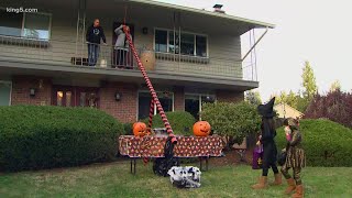 People find creative ways to celebrate Halloween despite the pandemic