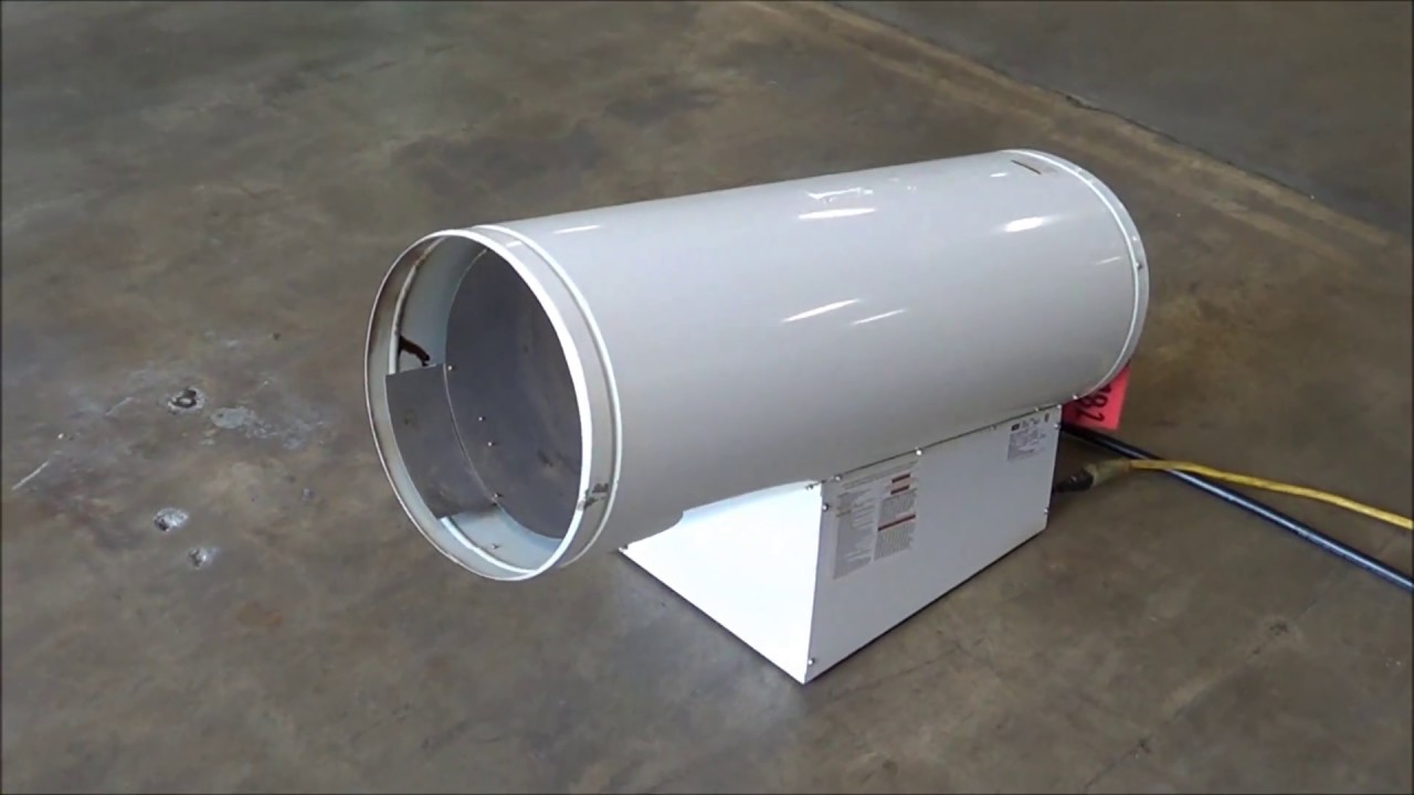 L.B. White Tradesman 400/CP400 Forced Air Heater M2282 - YouTube