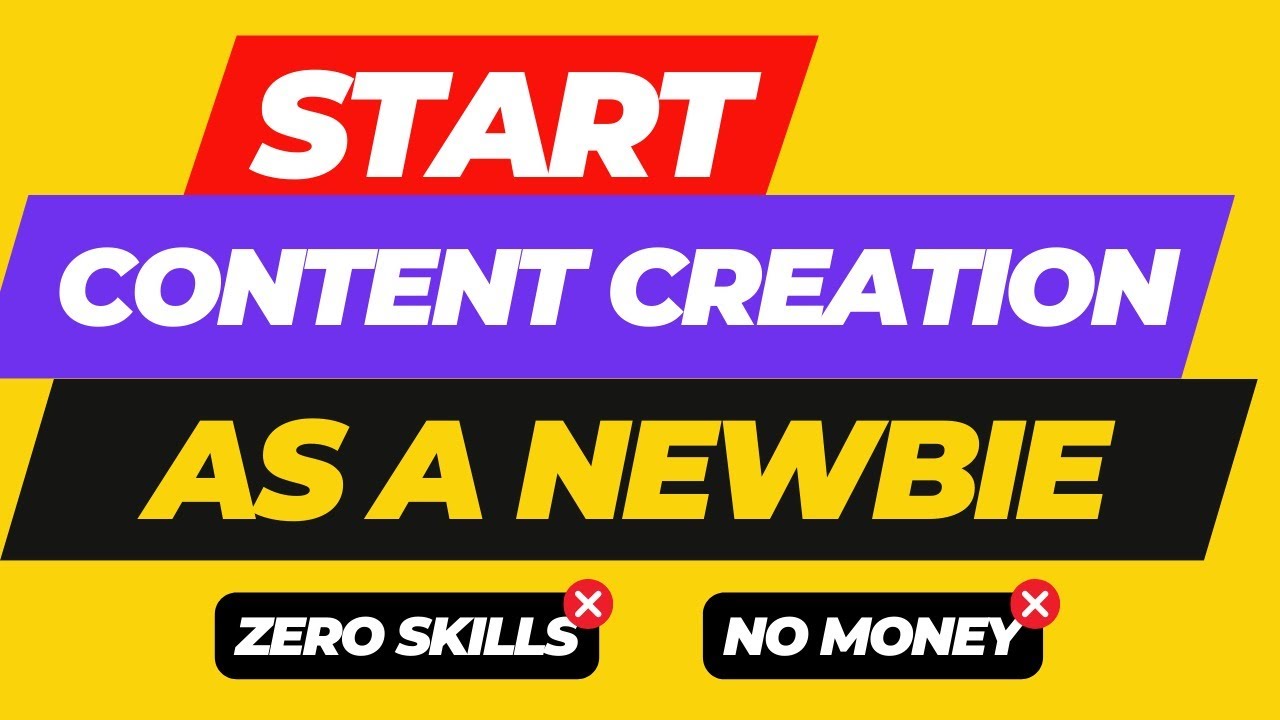 How To Be A Successful Content Creator - YouTube