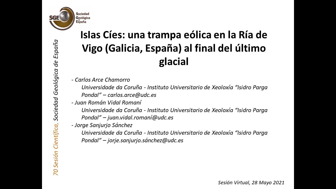 Islas Cíes: una trampa eólica en la Ría de Vigo (Galicia, España) al final del último glacial