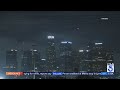 SpaceX rocket with spy satellites seen over downtown L.A.