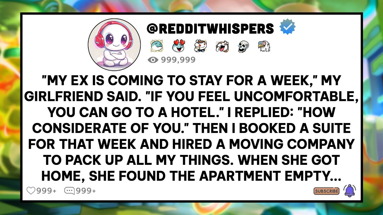 «Ко мне на неделю приезжает бывший», — сказала моя девушка. «Если тебе некомфортно, можешь пойти».