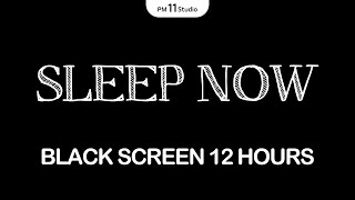 Fall Into Sleep INSTANTLY | Sleep Music for Relaxing, Deep Sleep | Black Screen