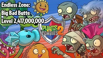 PvZ 2: Endless Zone: Big Bad Butte - Level 2,147,000,000