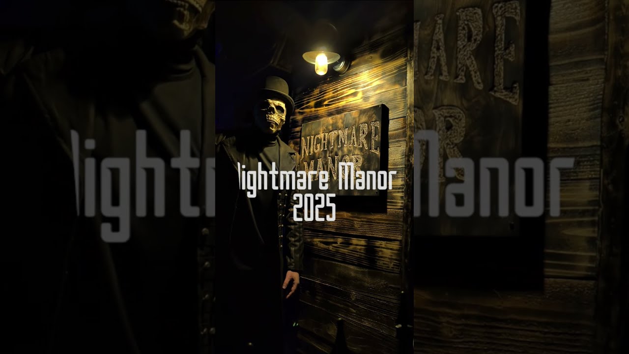 Nightmare Manor Haunted House 2025, Herriman UT