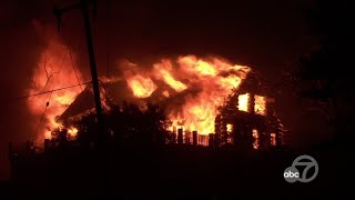 Hennessey Fire Evacuations ordered in Vacaville as wildfire destroys