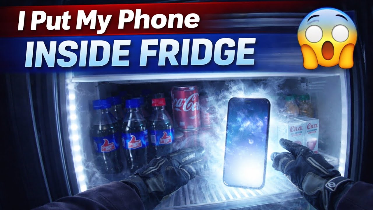Why did I put my phone inside the fridge?