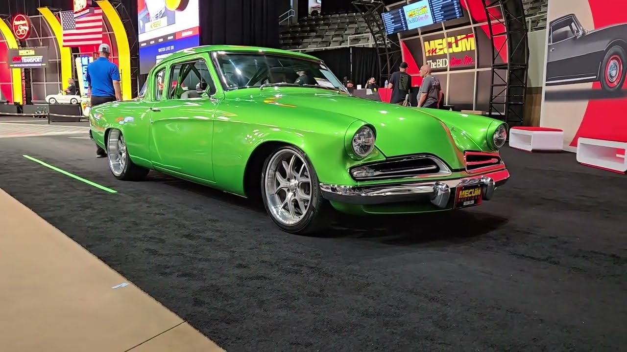 6.2L Art Morrison Chassis 1953 Studebaker Commander coupe sold for $57,200 in Mecum Spring Classic 