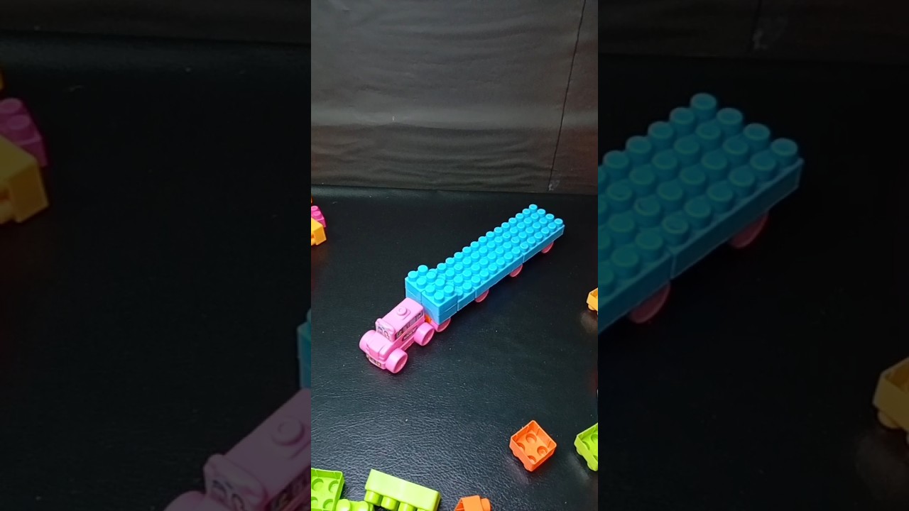 Satisfying DIY Blocks Lorry | Lego Building Blocks | 