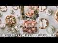 HOW TO HAVE THE PERFECT AFTERNOON TEA PARTY AT HOME (my annual family tea party)