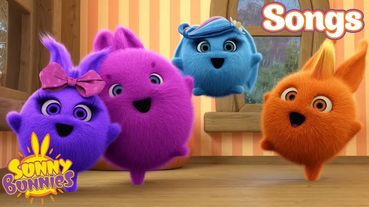 Sing Along With The Sunny Bunnies | 1 Hour of Songs for Kids