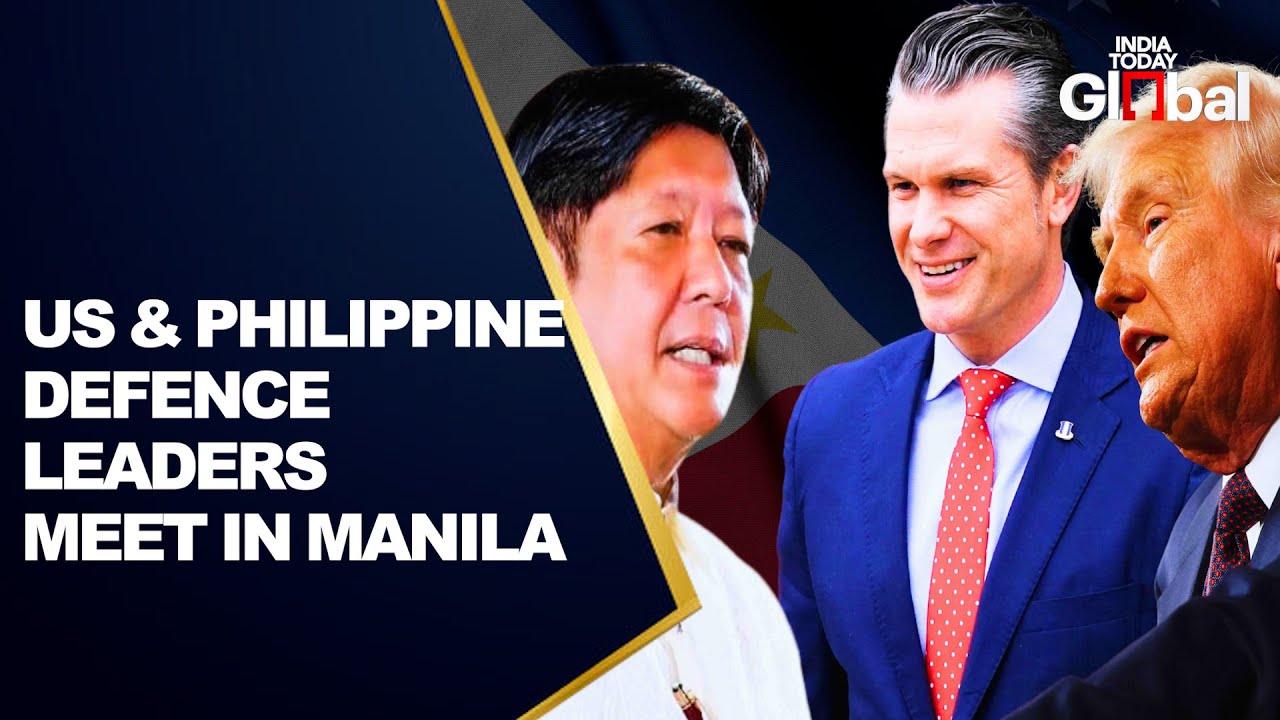 LIVE: US Defence Secretary Pete Hegseth & Philippine Counterpart Hold News Conference in Manila
