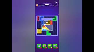 Sand Blocks: Drop Puzzle level 22 Walkthrough Solution 