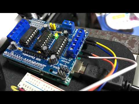 Arduino モータードライバーシールドの動作確認