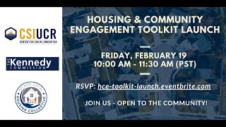 Toolkit for Housing & Community Engagement: Innovating for 2021 & Beyond