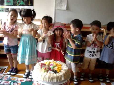 2012.8.4米喬緻亞 學校慶生