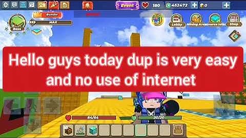 Blockman go latest duplication glitch 2.19.4 full chest dup working 100%||blockman go adventure||