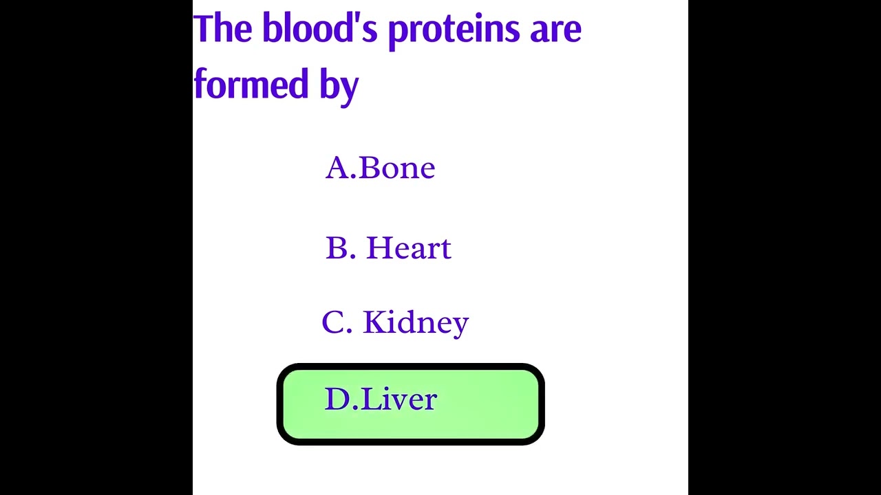 Basic blood quizzes 🩸