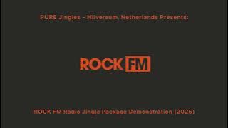 PURE Jingles - ROCK FM Radio Jingle Package Demonstration (2025)