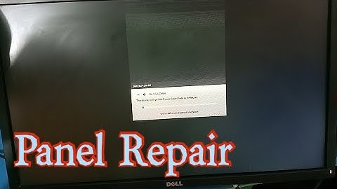 How To Fix Vertical Bars in Led Panel ! Dell Monitor Repair LM238WF1 | Lcd Led Repair
