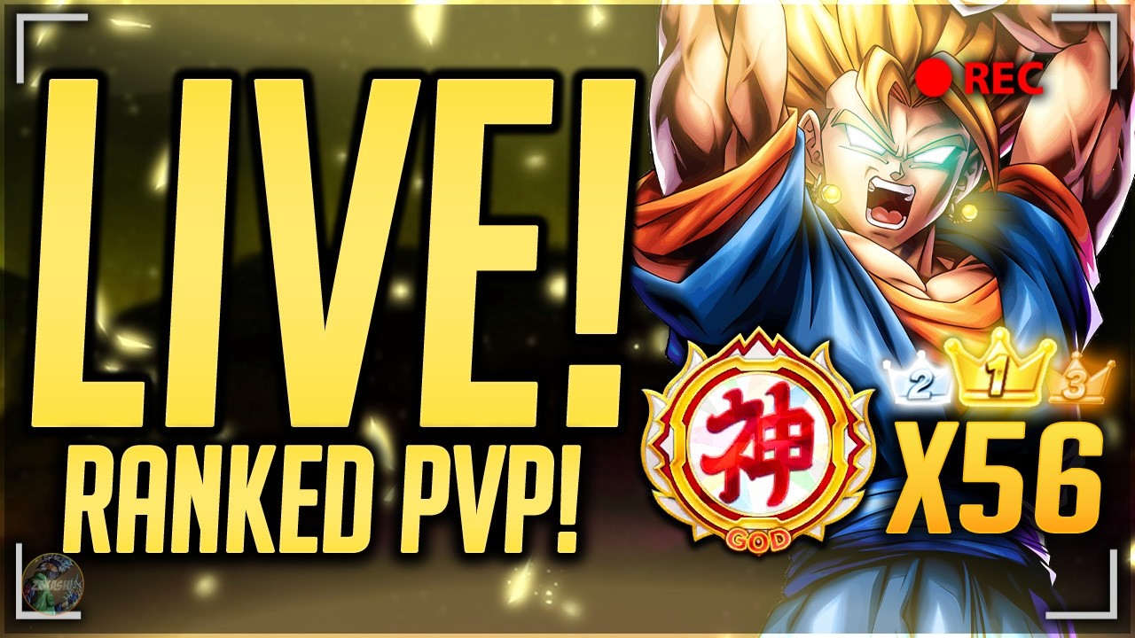 LIVE! LEGEND Super Vegito Summons & Ranked PvP Gameplay! (Dragon Ball Legends)
