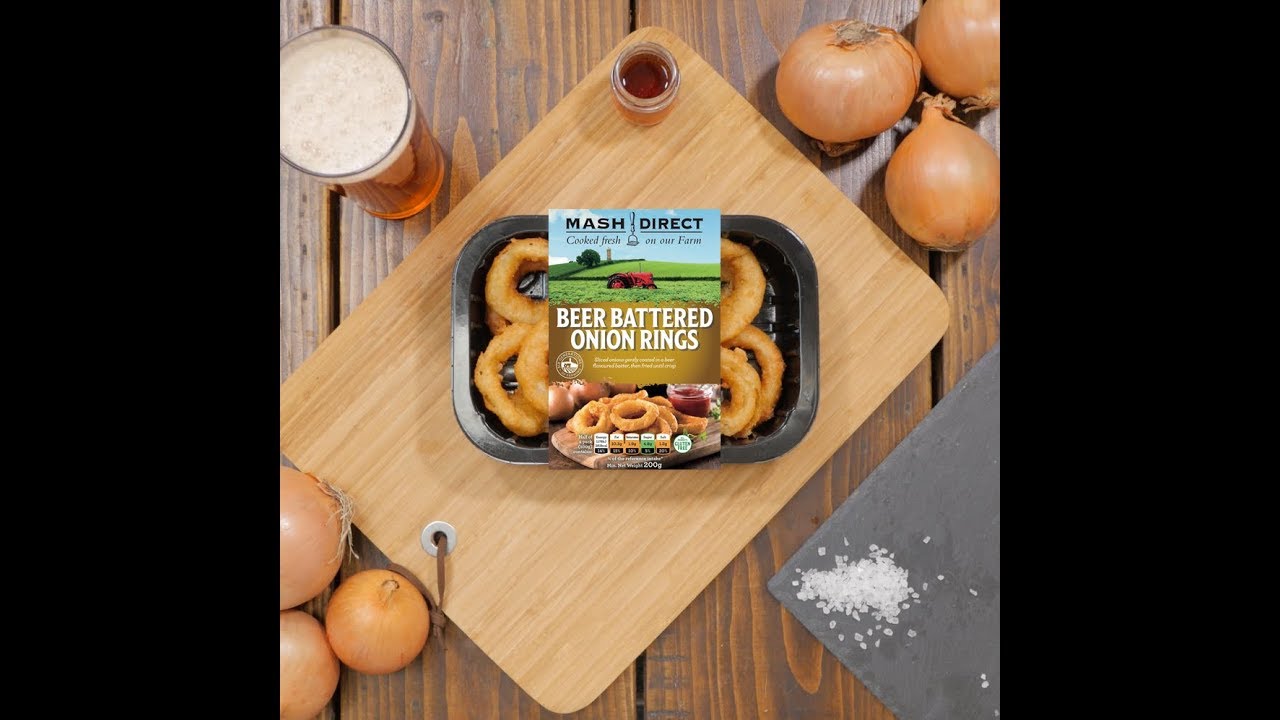 Mash Direct New Beer Battered Onion Rings! YouTube