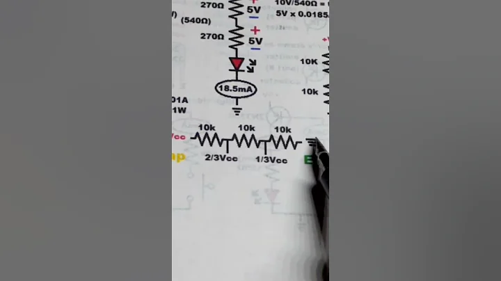 Pt2 Learning Electronics Equal Value Fixed Resistors Voltage Divider Basics by Electronzap