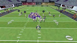 Axis Football 2023 incredible amazing Touchdown Pass escaping the sack 🔥👍 screenshot 3