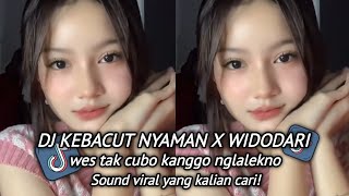 DJ KEBACUT NYAMAN X WIDODARI Sound viral terbar!!