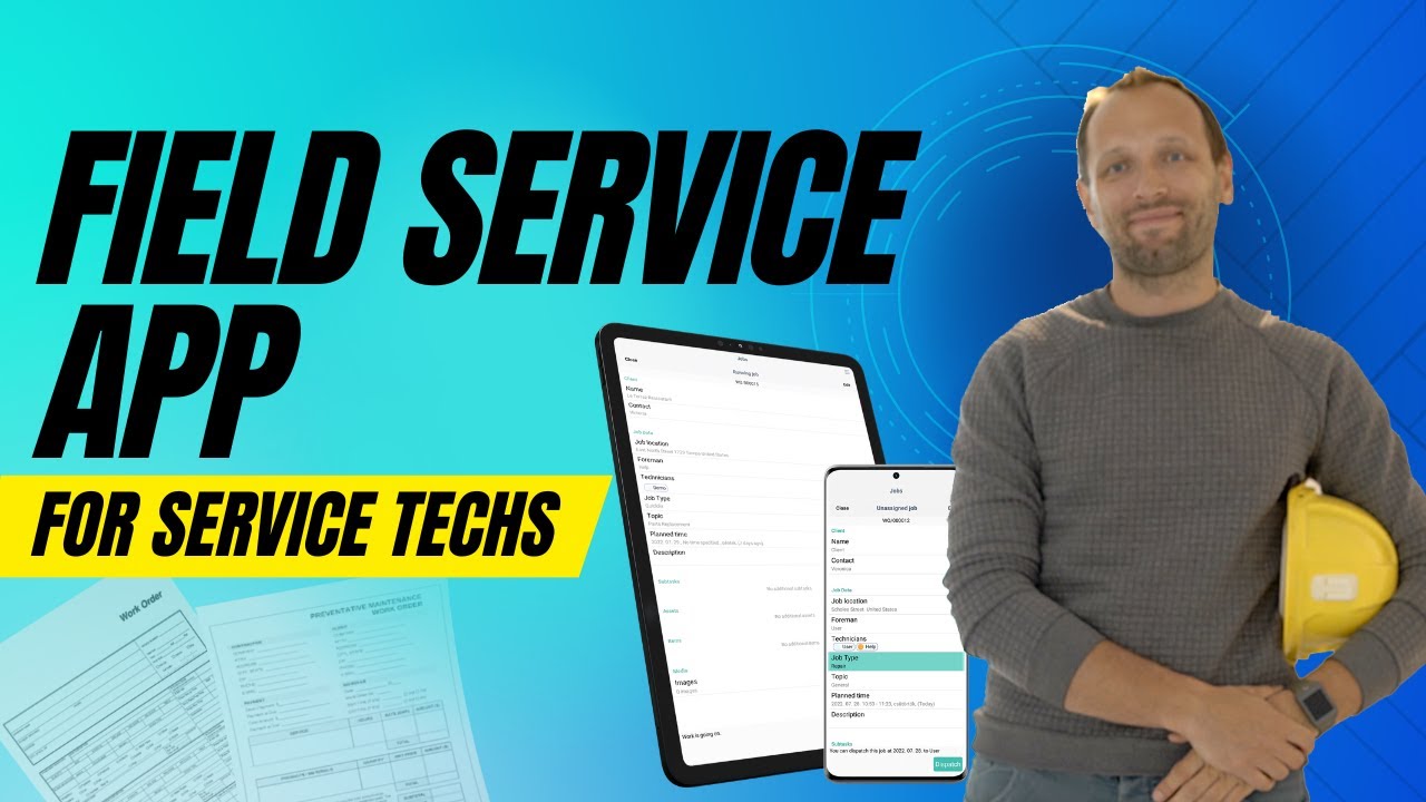 Repair CRM Field Service Management Mobile Software - YouTube