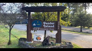 Pender Island Golf Course. The views are amazing!