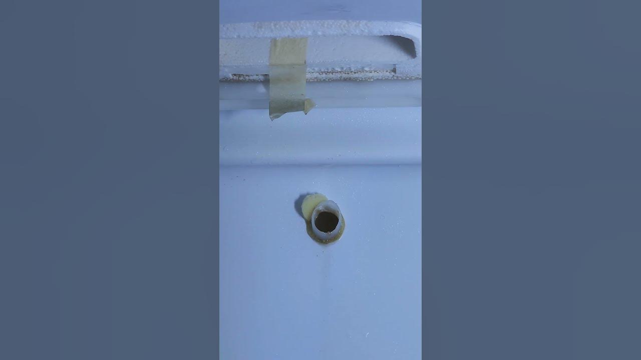 Frigidaire refrigerator - Leaking water/clogged drain line # ...
