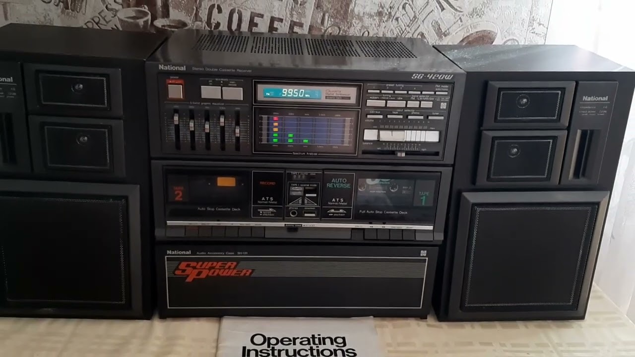 National SG-420W. - YouTube