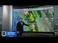 Spring storm hitting local peaks, scattered showers throughout the weekend